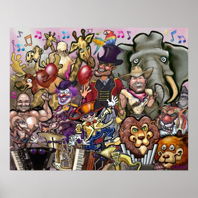 Poster Rêve de cirque (Devant)