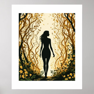Poster Rêve de forêt