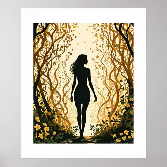 Poster Rêve de forêt (Devant)