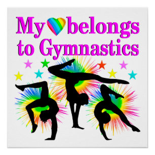 POSTER RÊVE DE LA GYMNASTIQUE