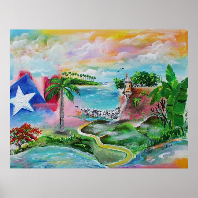 Poster Rêve de Porto Rico 010823 (Devant)