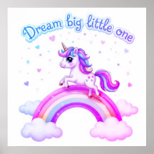 Rêve Grand Petit Licorne Magique