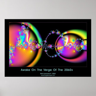 Poster Réveillé Au Bord Des Années 2060