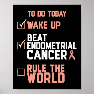 Poster Réveillez-vous vaincre le cancer de l'estomac qui 