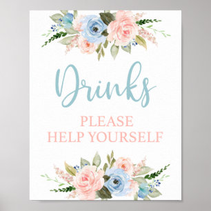 Poster Révéler le genre de boisson