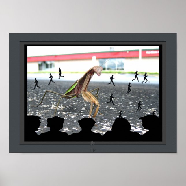 Poster Revenge de l'affiche de cinéma Mantis-Monster en p (Devant)