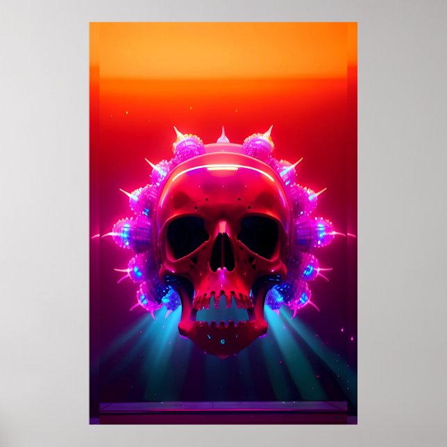 Poster Rêves du crâne électrique (Devant)