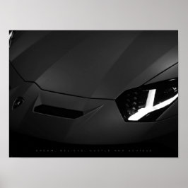 Poster Rêvez, croyez, Hustle et atteindre | Motivation