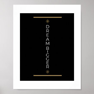 Poster Rêvez plus grand