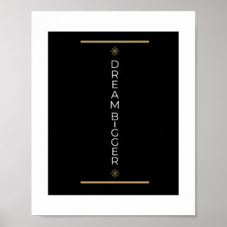 Poster Rêvez plus grand