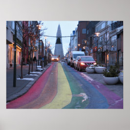 Poster Reykjavík Islande