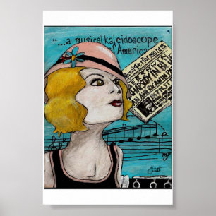 Poster Rhapsody en bleu
