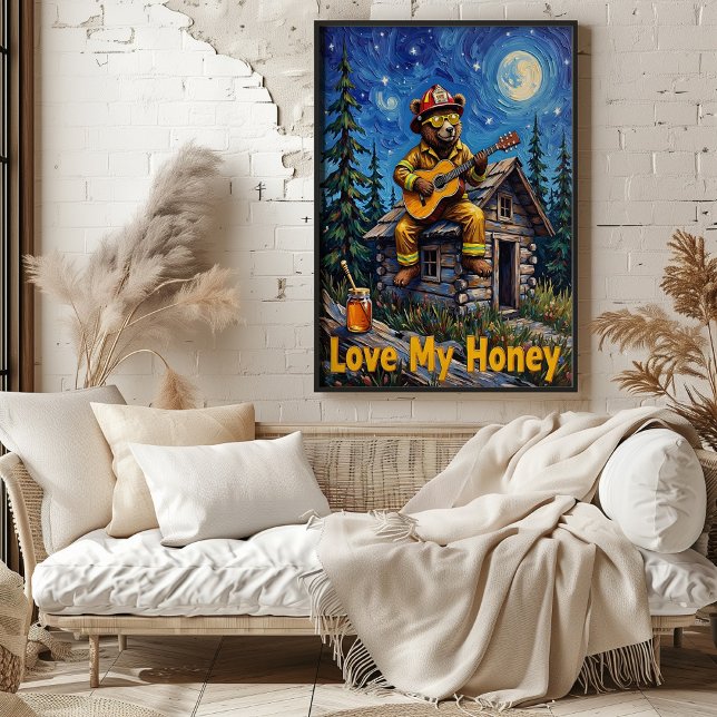 Poster Rhapsody sur le toit du cabine : Chanson de nuit d (Créateur téléchargé)