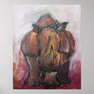 Poster Rhinoceros.