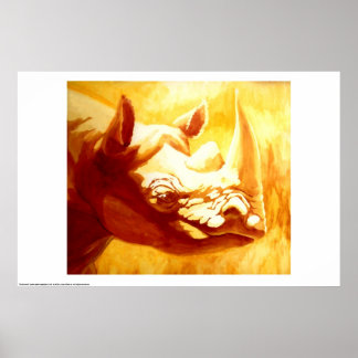 Poster Rhinoceros