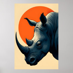 Poster Rhinoceros