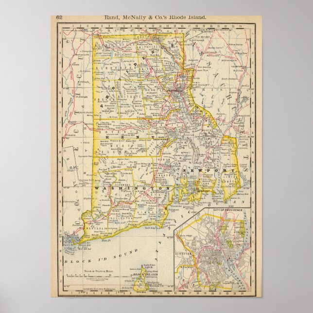 Poster Rhode Island 3 (Devant)