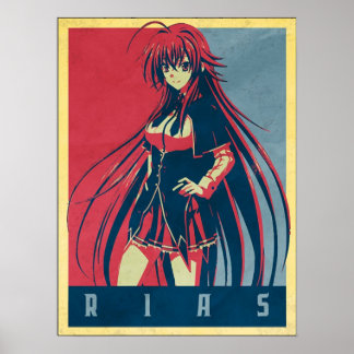 Poster Rias Lycée Politique DxD