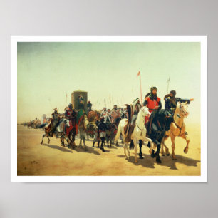 Poster Richard Coeur de Lion sur son chemin vers