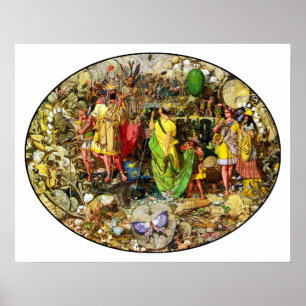 Poster Richard Dadd Féeries : Oberon & Titania