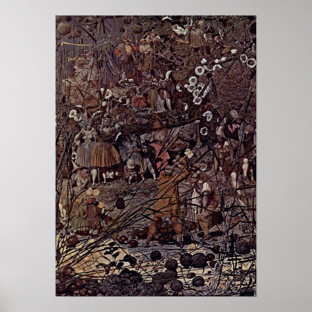 Poster Richard Dadd - Le Maître-Trame Fairy Fellers (Devant)