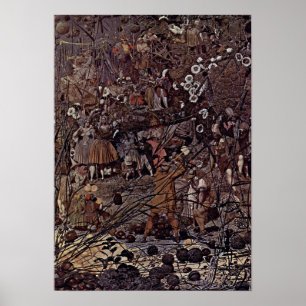 Poster Richard Dadd - Le Maître-Trame Fairy Fellers