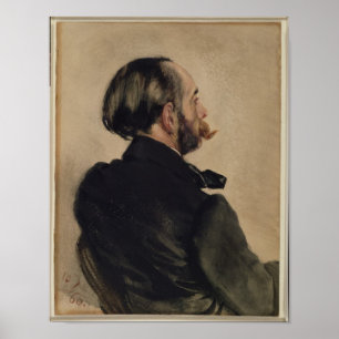 Poster Richard, frère de l'artiste, 1860
