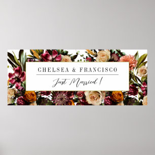 Poster Richesse de couleur printanière Mariage coloré