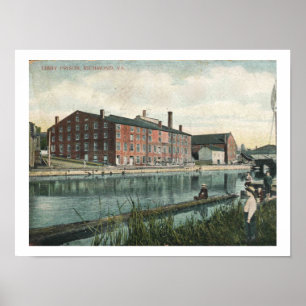 Poster Richmond VA, 1909 Libby Prison, Vintage Inspiré