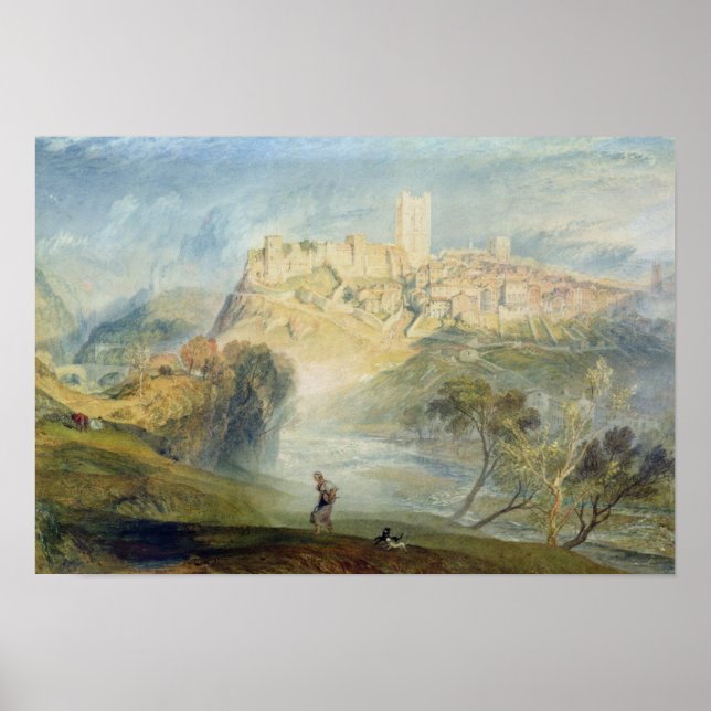 Poster Richmond, Yorkshire (Devant)