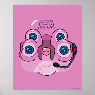 POSTER RICK ET MORTY™ DO NOT DEVELOP MY APP