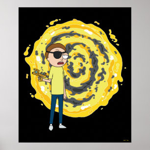 Poster RICK ET MORTY™   Portail Evil Morty