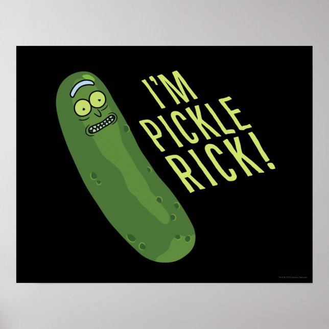 Poster RICK ET MORTY™ | Retourner La Touche (Devant)
