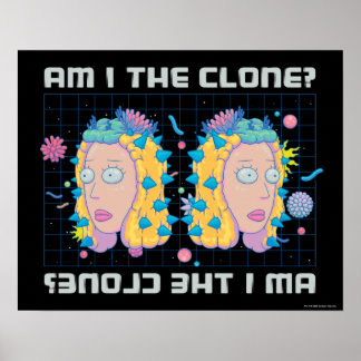 Poster RICK ET MORTY™ | Suis-Je Le Clone ?