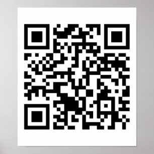 Poster Rick Roll QR Code Rickling