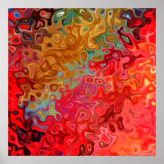 Poster Ride Abstrait 55.1 (Devant)