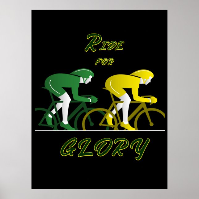 Poster Ride For Glory  (Devant)
