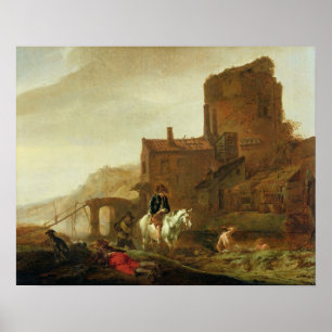 Poster Rider et Bather