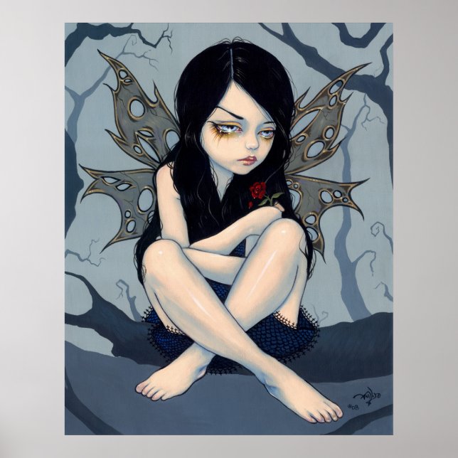 Poster Rien de laissé à rêver pleurer fée Art Imprimer (Devant)