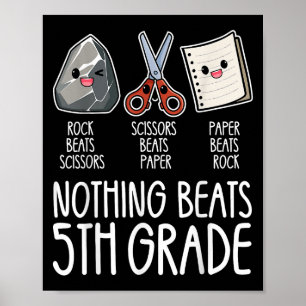 Poster Rien Ne bat la 5e année drôle Retour à l'école