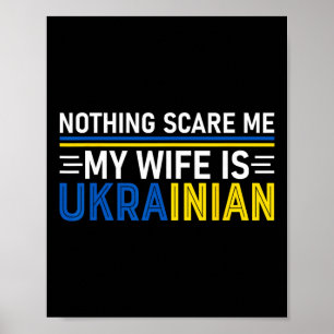 Poster Rien ne me fait peur Ma femme est ukrainienne Drôl