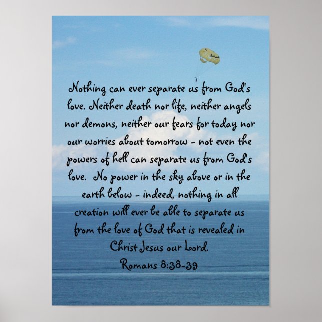 Poster Rien ne peut jamais nous séparer de... (Devant)