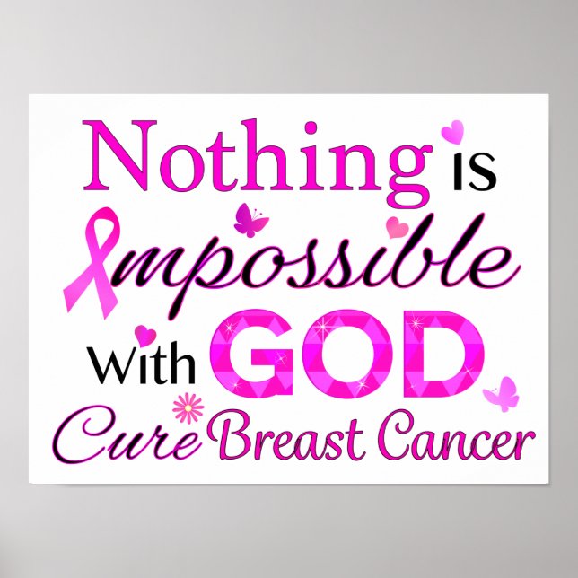 Poster Rien n'est impossible avec Dieu (Devant)