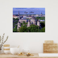 Riga, Lettonie, paysage urbain