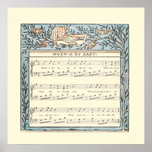 Poster rime de la petite pépinière