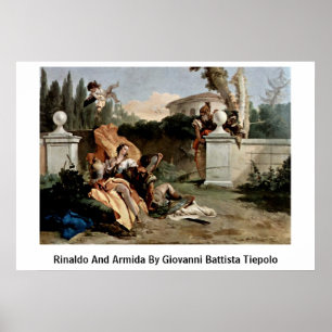 Poster Rinaldo Et Armida Par Giovanni Battista Tiepolo