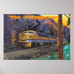 Poster Rio Grande Prospector dans la gorge royale