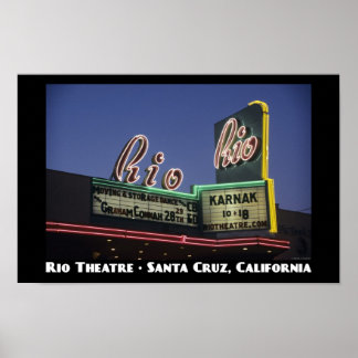 Poster Rio, Père Noël Cruz 11x17