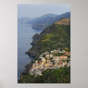 Poster Riomaggiore et Cinque Terre, Italie