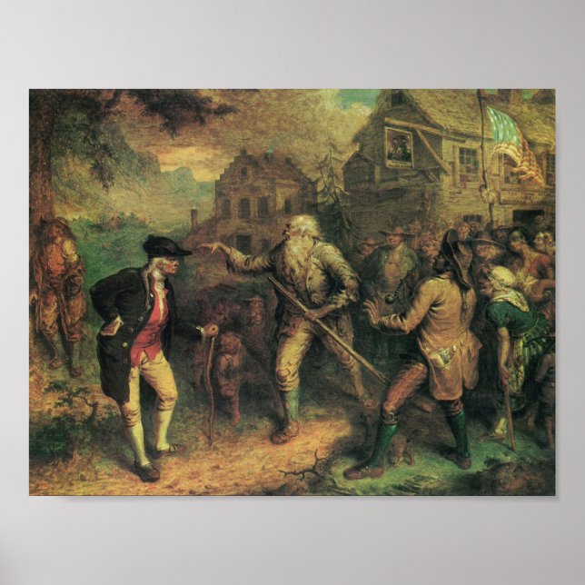 Poster Rip Van Winkle dans le Carré du village (Devant)